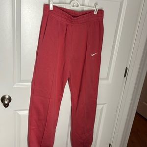 Medium pink joggers from Nike